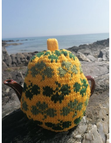 Shamrock teapot cosy. Irish tea cozy